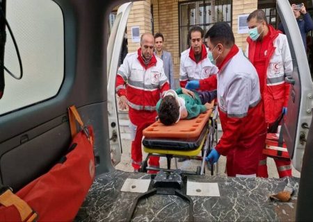 مصدومیت هفت نفر بر اثر واژگونی اتوبوس در محور دیواندره – سقز