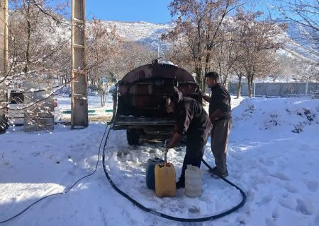 بیش از هفت میلیون لیتر نفت سفید به روستاهای کردستان ارسال شد