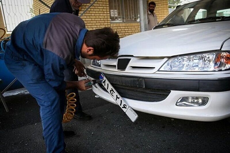 شروع به کار مرکز تعویض پلاک در شهرستان سنندج