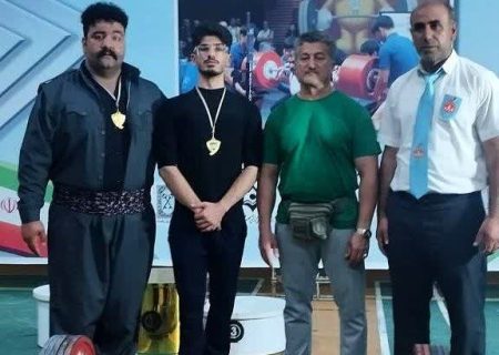 دو طلای پاورلیفتینگ نابینایان کشور بر گردن ورزشکاران کردستانی