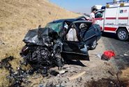 تصادف مرگبار در محور سقز–مریوان؛ ۲ نفر جان باختند